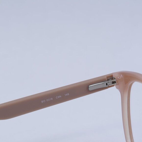 🕶️ New Hugo Boss BO 0318 C9N Eyeglasses - Light Brown Frame - Picture 9 of 11